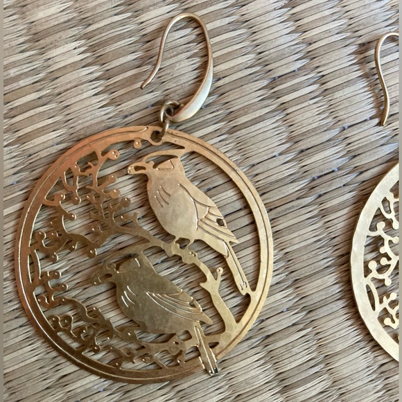 *HP* David Aubrey, TAIE12, Earrings with birds - Picture 4 of 6